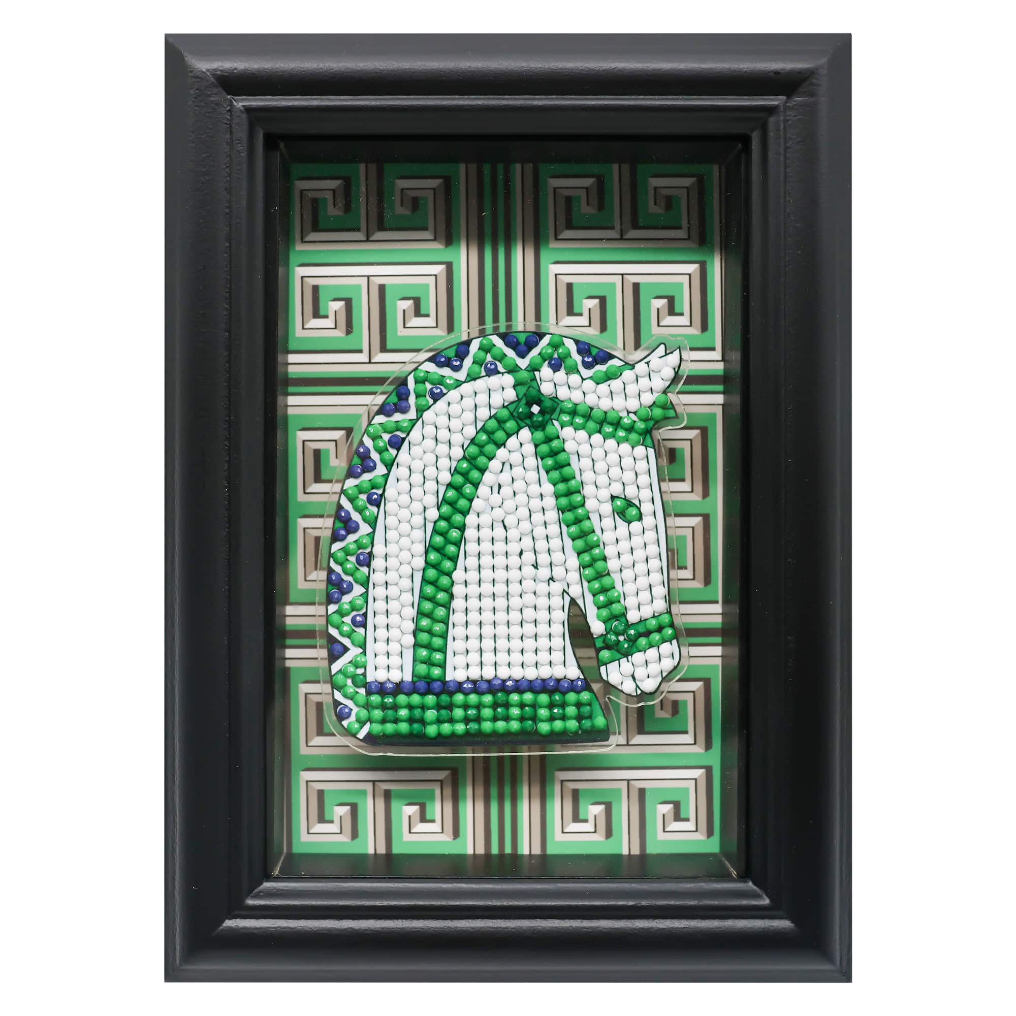 Jonathan Adler x Michaels 4" x 6" Horse Diamond Art Frame Kit